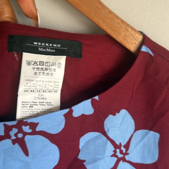 Weekend Max Mara Dress 'ONCE' in Smoke Blue 10 - Picture 9 of 14